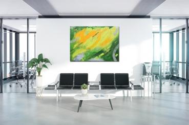 Large mural art hand painted - Abstract 1355